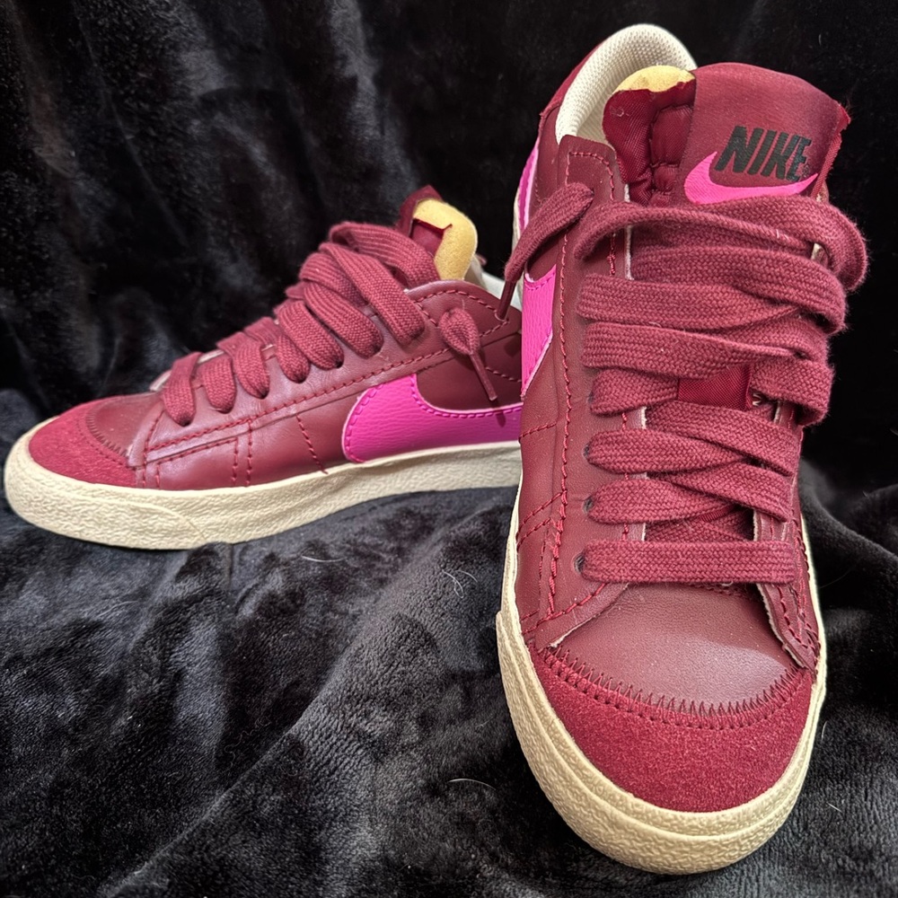 Nike Burgundy and Pink Blazers